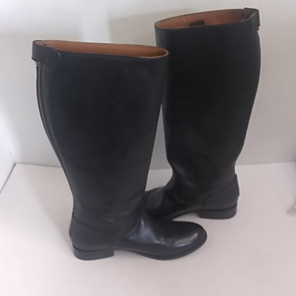 Woman's Frye leather knee boots size 9 B - Picture 2 of 8